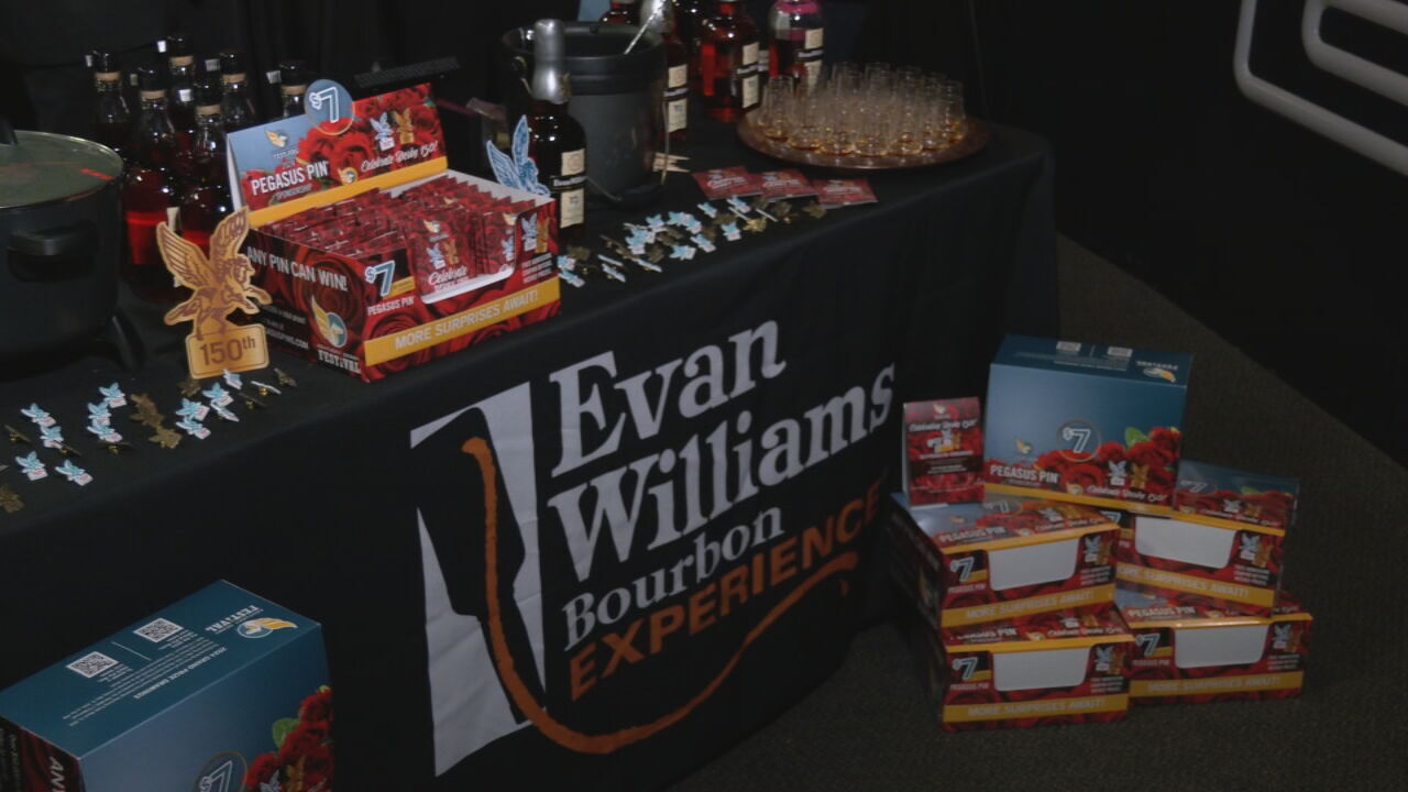 2024 Kentucky Derby Festival Pins now on sale at Evan Williams Bourbon Experience